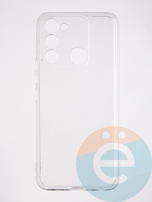 Накладка силиконовая 1.5 mm на Tecno Spark 8C прозрачная - фото 58628