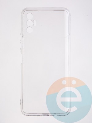 Накладка силиконовая 1.5 mm на Tecno Spark 8P прозрачная - фото 58630