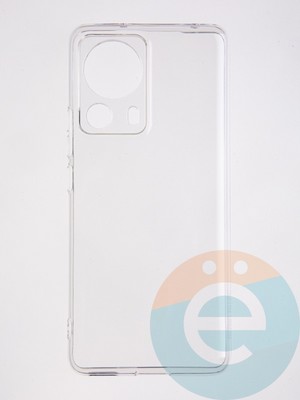 Накладка силиконовая 1.5 mm на Xiaomi Mi13 Lite прозрачная - фото 58635