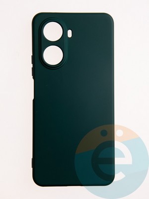 Накладка Silicone Cover (без логотипа, с защитой камеры) для Huawei Nova 10SE зеленая - фото 60817