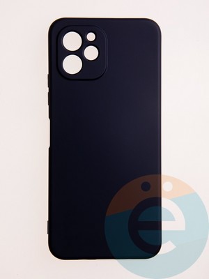 Накладка Silicone Cover (без логотипа, с защитой камеры) для Huawei Nova Y61 синяя - фото 60873