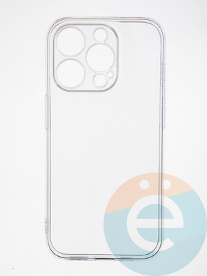 Накладка силиконовая 1.5 mm на Apple iPhone 15 Pro прозрачная - фото 62675