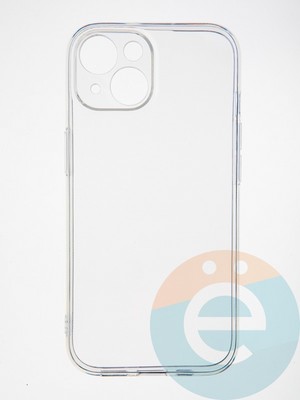 Накладка силиконовая 1.5 mm на Apple iPhone 15 прозрачная - фото 62677