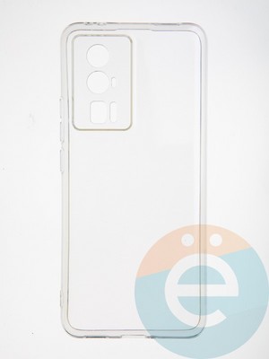 Накладка силиконовая 1.5 mm на Poco F5 Pro прозрачная - фото 62680