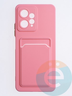 Накладка силиконовая Winter с кардхолдером для Xiaomi Redmi Note 12 4G 2023 сиреневая - фото 63802