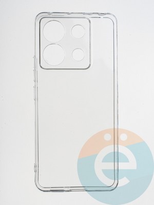 Накладка силиконовая 1.5 mm на Xiaomi Redmi Note 13 Pro прозрачная - фото 64815