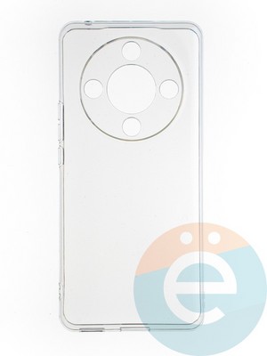 Накладка силиконовая с кардхолдером для Tecno Spark 20/20C прозрачная - фото 65284