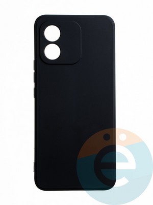 Накладка силиконовая Ycase с защитой камеры для Huawei Honor X5 черная - фото 65456
