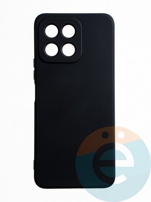 Накладка силиконовая Ycase с защитой камеры для Huawei Honor X6/X8 5G черная - фото 65460