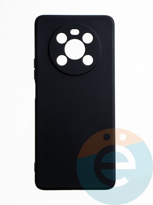 Накладка силиконовая Ycase с защитой камеры для Huawei Honor X9 черная - фото 65463