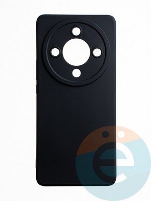 Накладка силиконовая Ycase с защитой камеры для Huawei Honor X9B черная - фото 65468