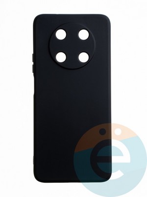 Накладка силиконовая Ycase с защитой камеры для Huawei Nova Y90 черная - фото 65475
