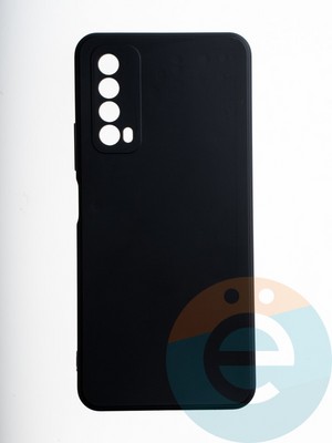 Накладка силиконовая Ycase с защитой камеры для Huawei P-Smart 2021/Honor 10X Lite черная - фото 65476