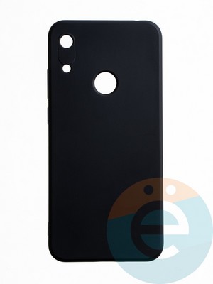 Накладка силиконовая Ycase с защитой камеры для Huawei Y6 2019/Honor 8A черная - фото 65479