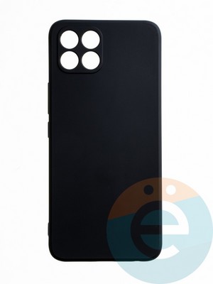 Накладка силиконовая Ycase с защитой камеры для Infinix Hot Smart 6 черная - фото 65487