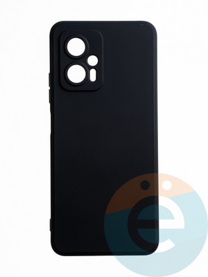 Накладка силиконовая Ycase с защитой камеры для Poco X4 GT/Redmi Note 11T Pro 4G черная - фото 65503