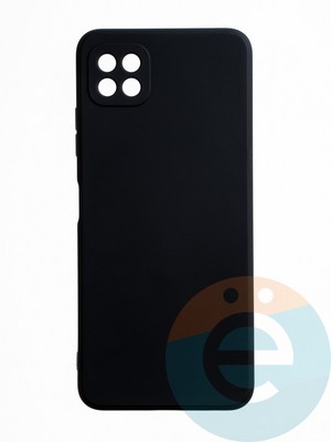Накладка силиконовая Ycase с защитой камеры для Samsung Galaxy A22S/A22 5G черная - фото 65543