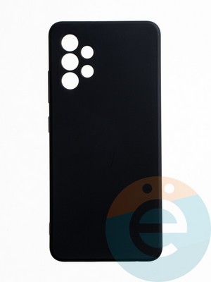 Накладка силиконовая Ycase с защитой камеры для Samsung Galaxy A32 4G черная - фото 65551
