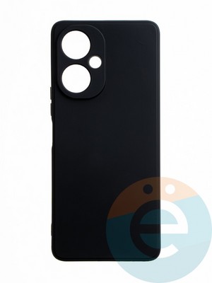 Накладка силиконовая Ycase с защитой камеры для Tecno Camon 19/19 Pro черная - фото 65583