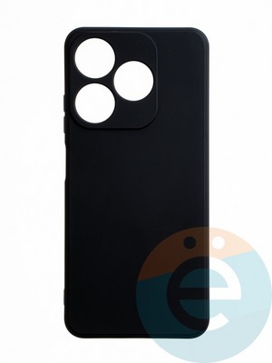 Накладка силиконовая Ycase с защитой камеры для Tecno Spark 10/10C черная - фото 65591