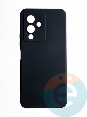 Накладка силиконовая Ycase с защитой камеры для Infinix Note 12 Pro 5G черная - фото 65666