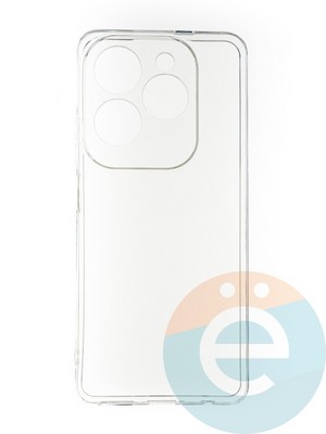 Накладка силиконовая 1.5 mm на Infinix Hot 40/Spark 20 Pro/40 Pro прозрачная - фото 65799