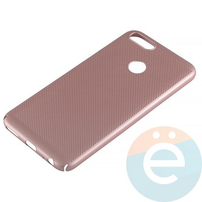 Накладка пластиковая перфорированная на Xiaomi Mi 5X/A1 розовая - фото 14194