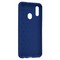 Накладка силиконовая 360 с кожаными вставками на Huawei P Smart 2019/Honor 10 Lite синяя - фото 23024