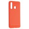 Накладка силиконовая Carbon 360 на Huawei Nova 4 красная - фото 19931