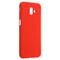 Накладка силиконовая Carbon 360 на Samsung J6 Plus 2018 красная - фото 21608
