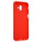 Накладка силиконовая Carbon 360 на Samsung J6 Plus 2018 красная - фото 21609