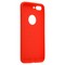 Накладка силиконовая 360 с кожаными вставками на Iphone 7/8 Plus красная - фото 22213