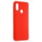 Накладка силиконовая 360 с кожаными вставками на Xiaomi Mi 8 красная - фото 22401