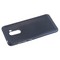 Накладка пластиковая перфорированная на Pocophone F1 синяя - фото 22823