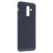 Накладка пластиковая перфорированная на Samsung Galaxy J8 (2018) синяя - фото 22851