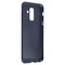 Накладка пластиковая перфорированная на Samsung Galaxy A6 Plus (2018) синяя - фото 22924