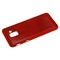 Накладка пластиковая перфорированная на Samsung Galaxy J6 (2018) красная - фото 22999