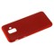 Накладка пластиковая перфорированная на Samsung Galaxy A6 (2018) красная - фото 23020