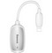 Переходник Baseus CALL51-S2 с Lightning на 2Lightning+3.5mm белый