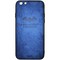 Накладка комбинированная джинсовая BAT для iPhone 6/6s синяя - фото 25837