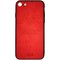 Накладка комбинированная джинсовая DEER для iPhone 7/8 красная