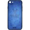 Накладка комбинированная джинсовая DEER для iPhone 7/8 синяя - фото 25841