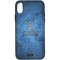 Накладка комбинированная джинсовая DEER для iPhone X/Xs синяя - фото 25862