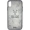 Накладка комбинированная джинсовая DEER для iPhone X/Xs серая - фото 25864