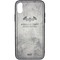 Накладка комбинированная джинсовая BAT для iPhone X/Xs серая - фото 25867