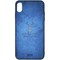 Накладка комбинированная джинсовая DEER для iPhone Xs Max синяя - фото 25876