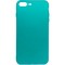 Накладка силиконовая Soft Touch ультратонкая для Apple iPhone 7 Plus/8 Plus бирюзовая - фото 26208