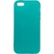 Накладка силиконовая Soft Touch ультратонкая для Apple iPhone 5 бирюзовая - фото 26216