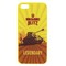 Накладка силиконовая World of Tanks Legendary для iPhone 5/5s/SE жёлтая - фото 26599
