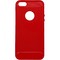 Накладка силиконовая Carbon 360 на Apple IPhone 5/5s/SE красная - фото 28083